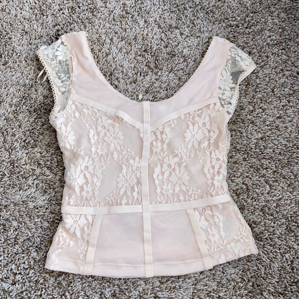 Blush Babydoll crop